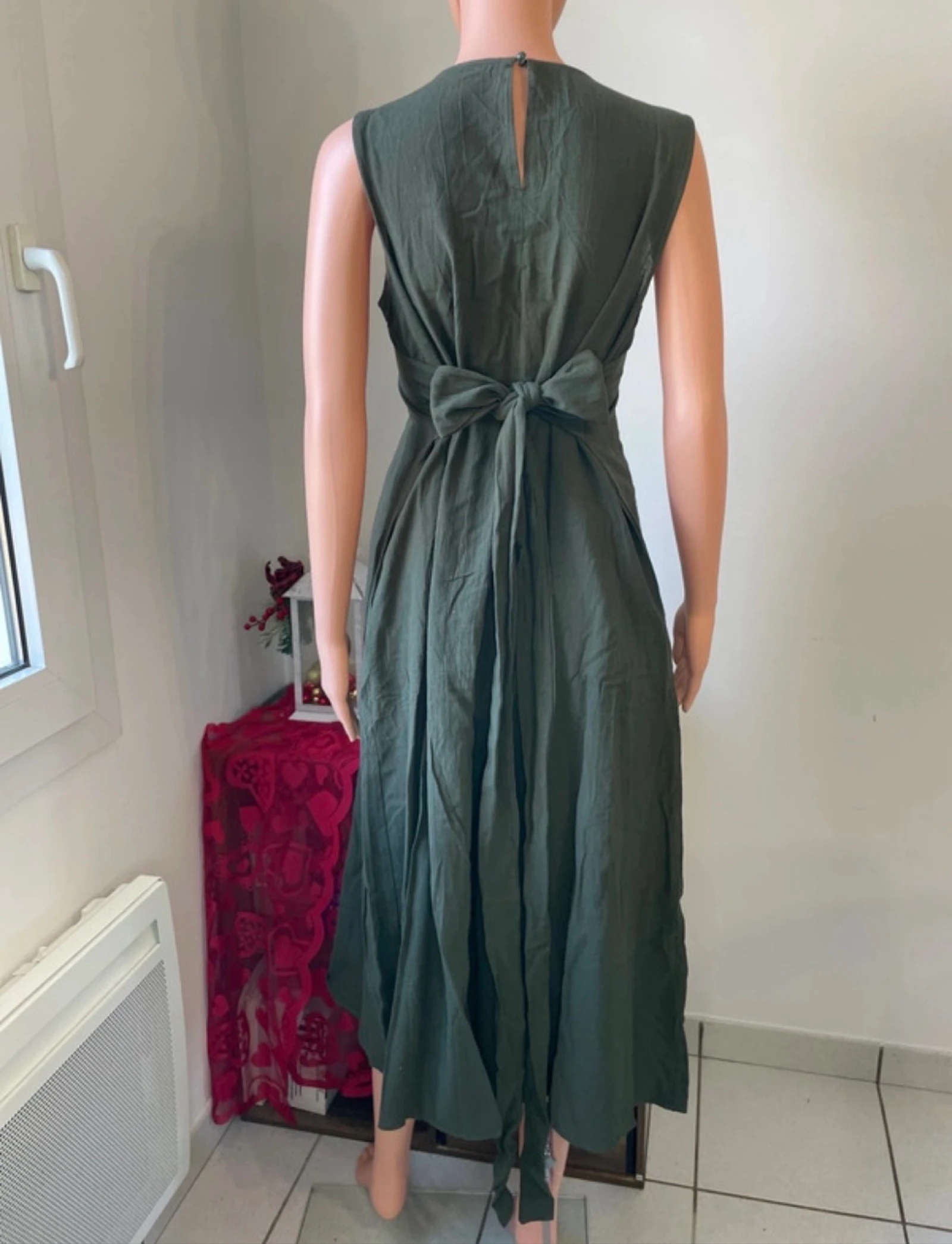 Robe longue 100 % coton – Taille M – Neuve – photo 4